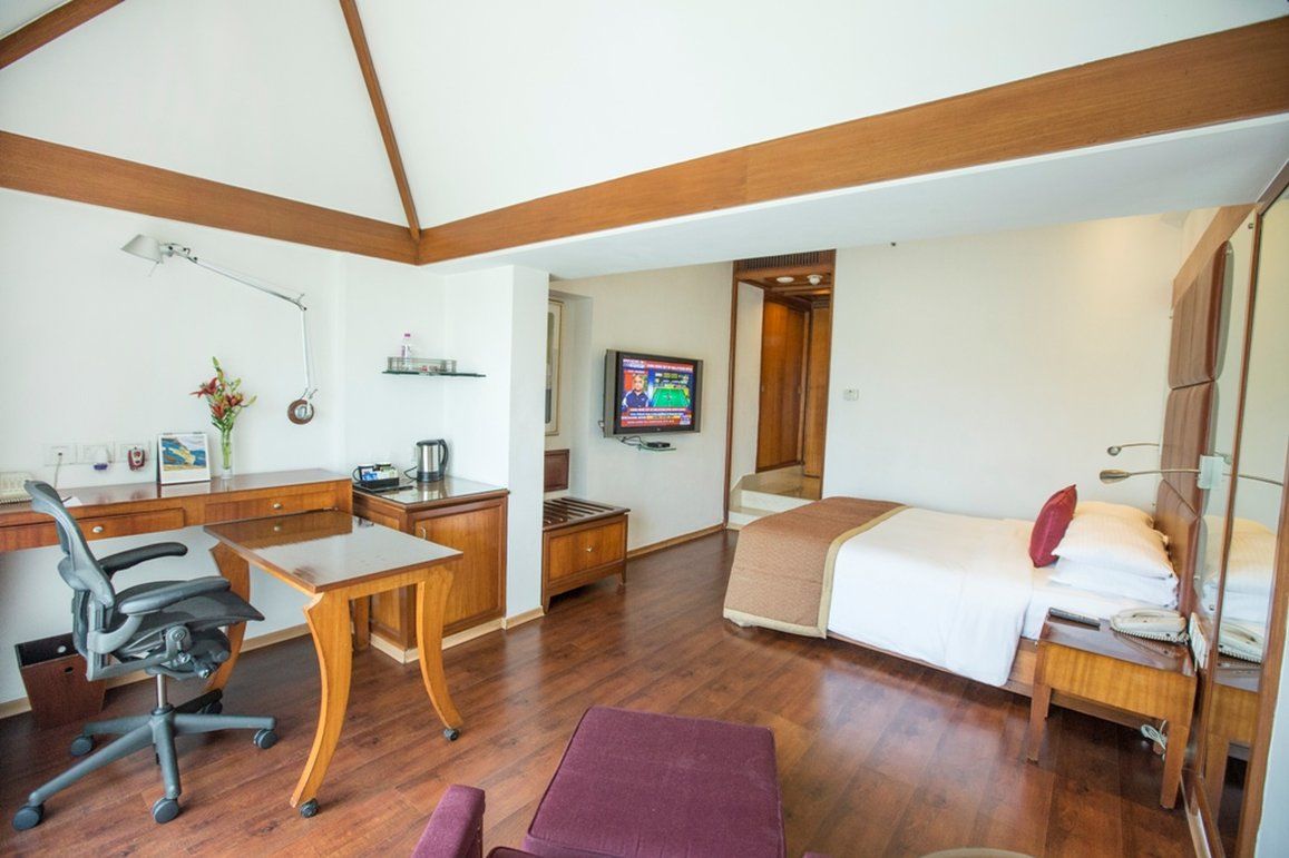 Taj Banjara Hotel Hyderabad Bagian luar foto A room at the Taj Bengal